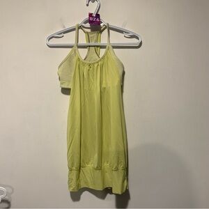 26. Lululemon No Limits Yellow / White Stripes